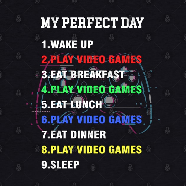 My Perfect Day Video Games by Magic Arts